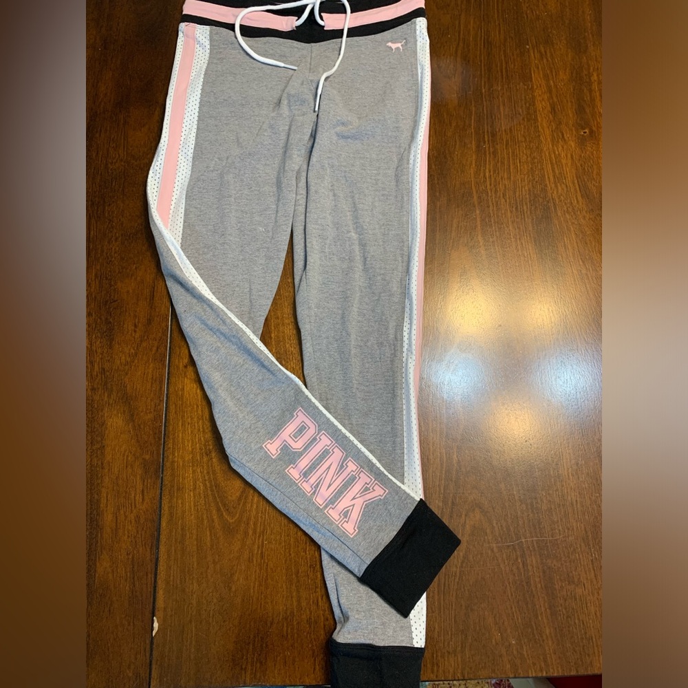 Pink yoga pants